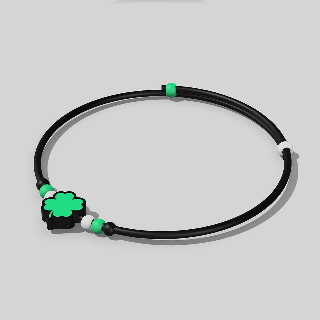 Leder-Armband Glücksbringer - Gluexau