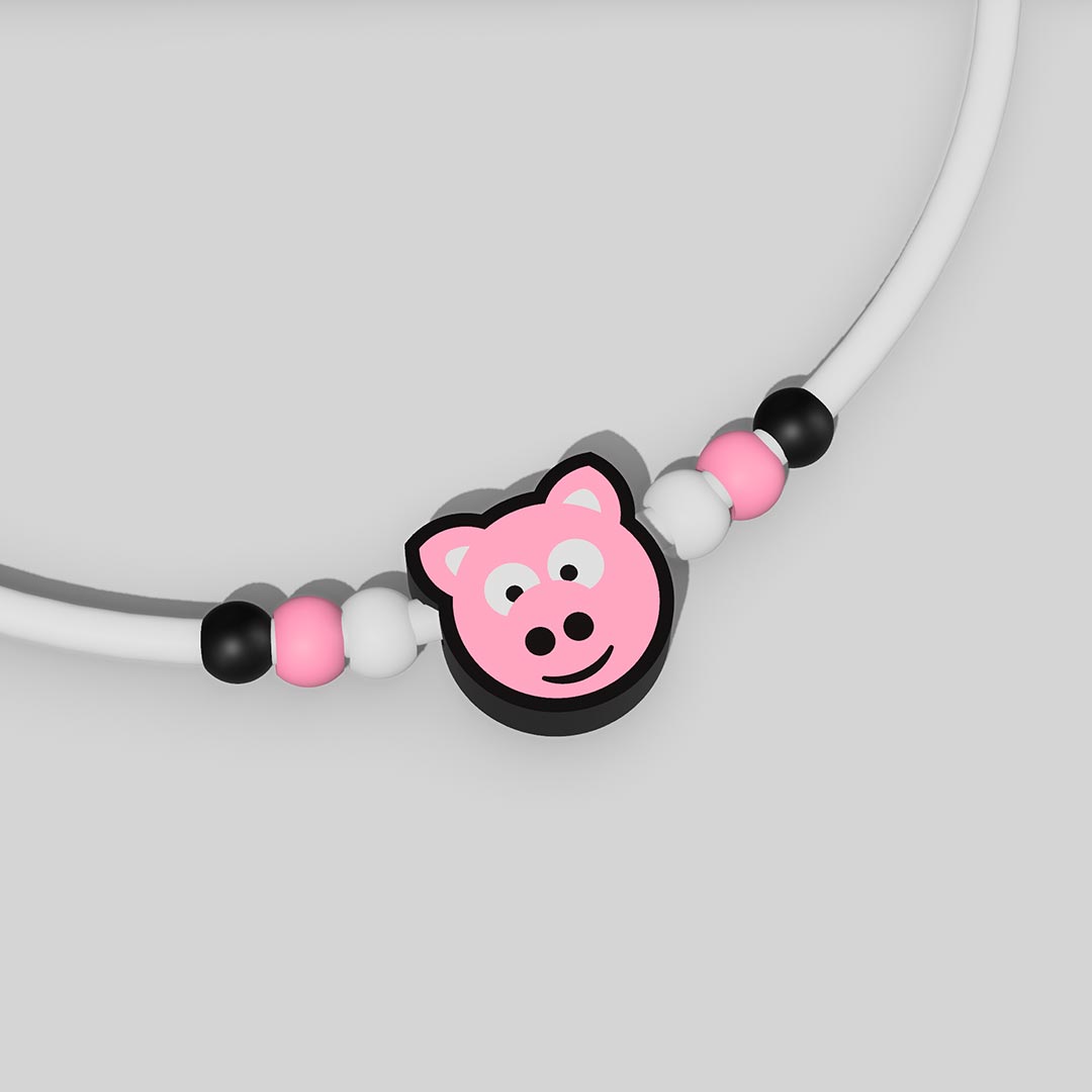 Leder-Armband Glücksbringer - Gluexau