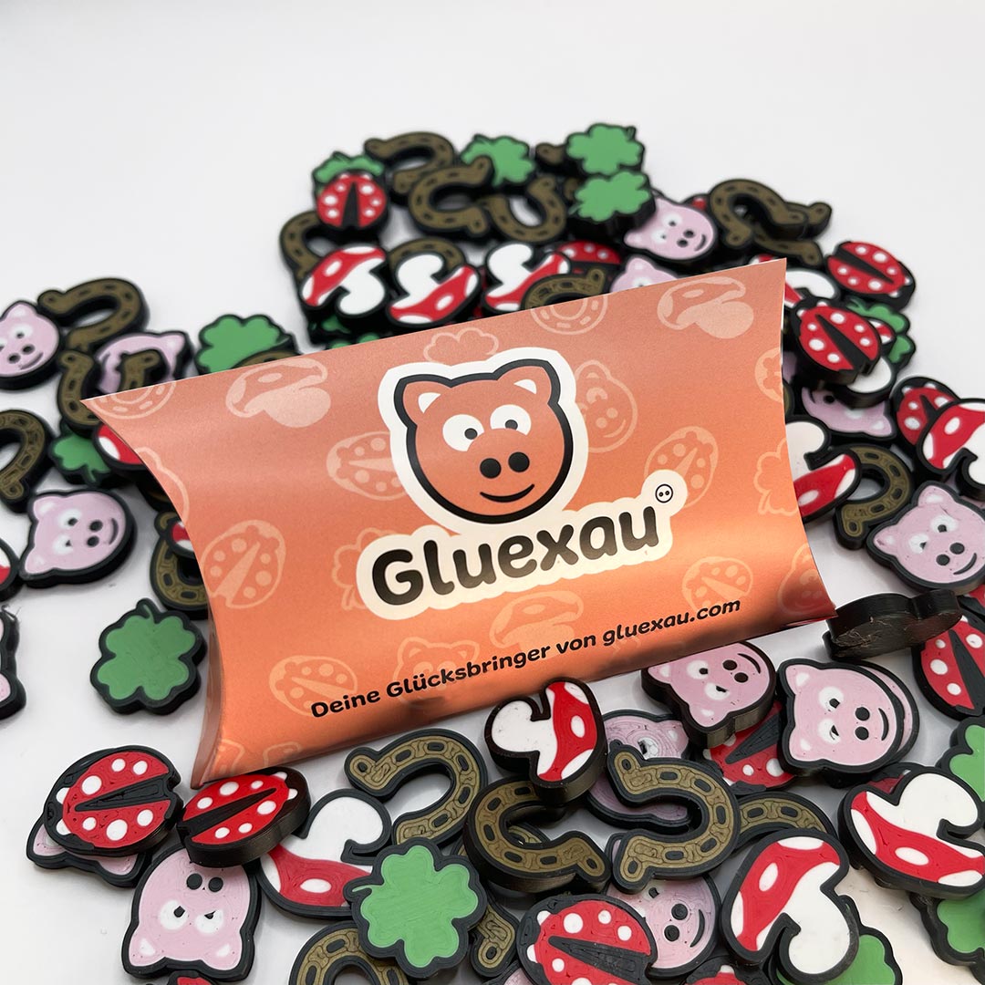 Glücksbringer-Set für die Geldtasche - Gluexau